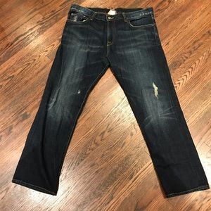 Lucky Brand by Gene Montesano crop dungarees